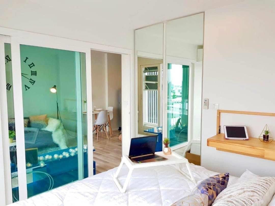 คอนโด The Key Phahonyothin (เดอะ คีย์ พหลโยธิน34) Low Rise โซนพื้นที่ BTS เสนานิคม ม.เกษตร ให้เช่าห้องแบบ 1ห้องนอน 1ห้องน้ำ ขนาดห้อง 33 ตรม. ชั้น 7 ตึก C