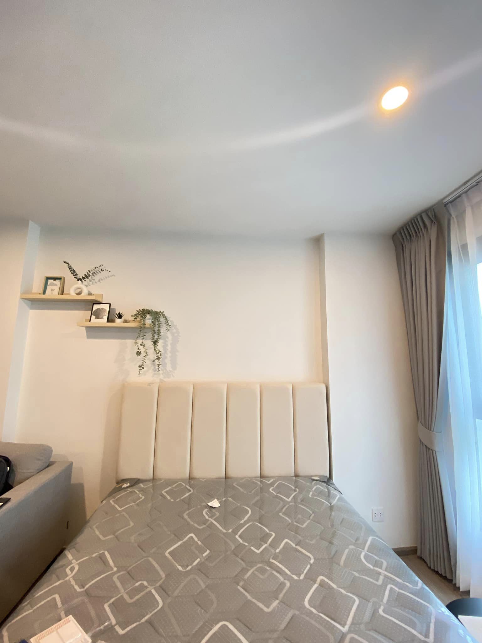 ปล่อยเช่าคอนโด Aspire Ratchayothin (แอสปาย รัชโยธิน) - ห้องใหม่มือแรก 1ห้องนอน 1ห้องน้ำ 1ห้องนั่งเล่น - ใกล้ BTS รัชโยธิน / ม.เกษตร ศรีปทุม - ขนาดห้อง 25.78 ตรม. ชั้น 4 ตึก B