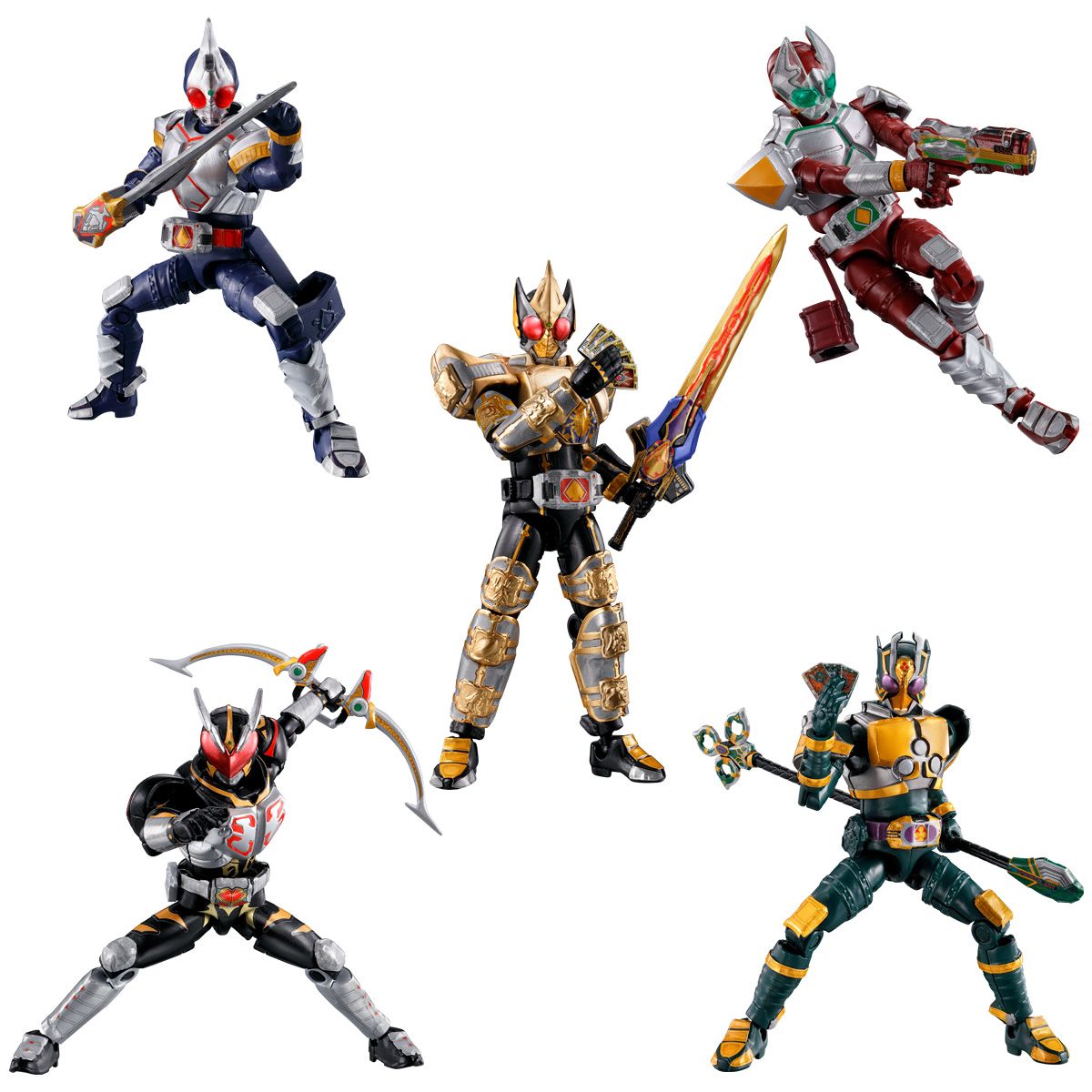 Bandai 4570117922848 *ได้ครบ10แบบ* SO-DO CHRONICLE KAMEN RIDER BLADE W/O GUM ได้ครบ 10 แบบ
