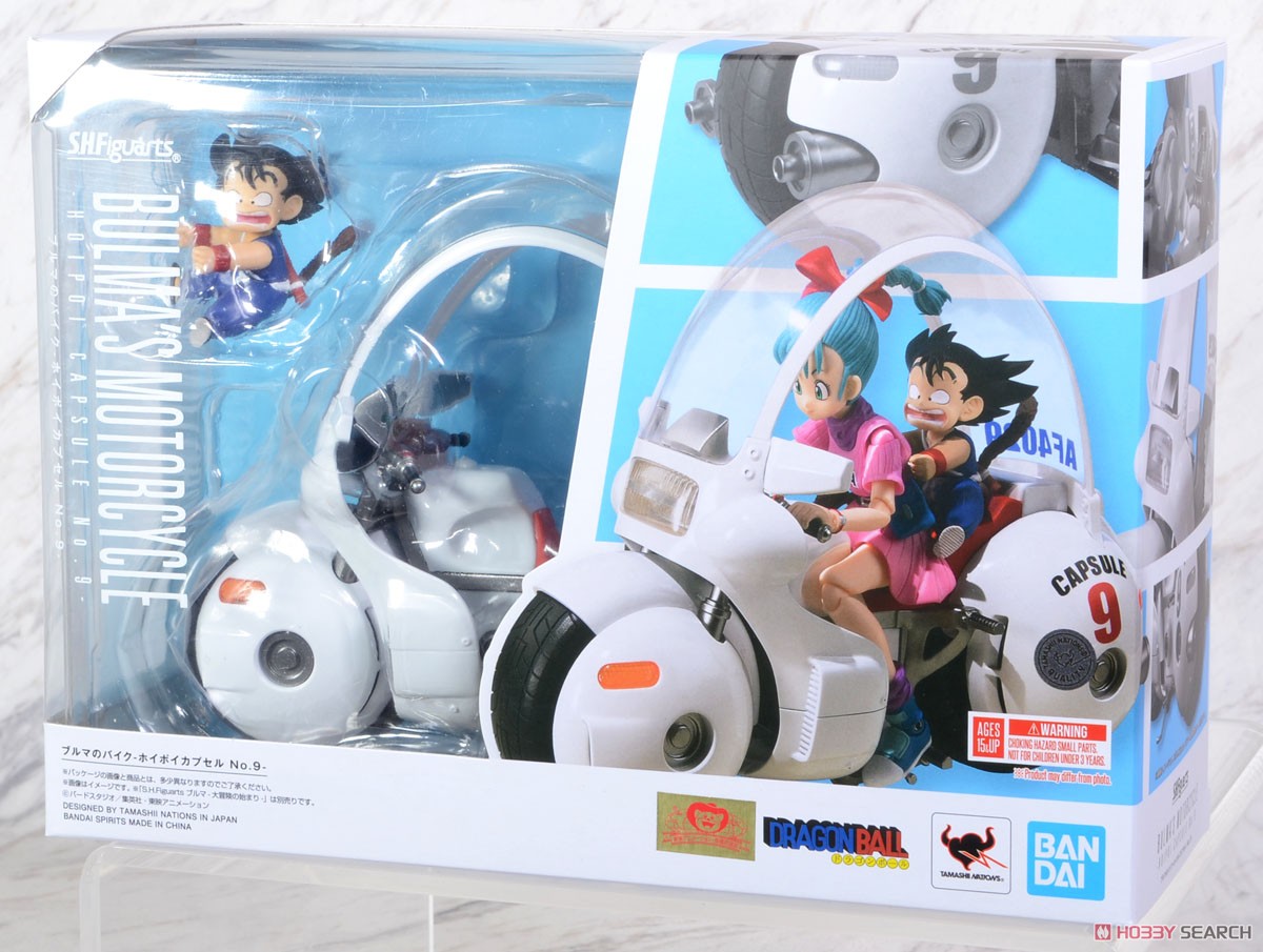 Bandai 4573102664983 S.H.FIGUARTS BULMA S MOTORCYCLE -HOIPOI CAPSULE NO.9- REISSUE