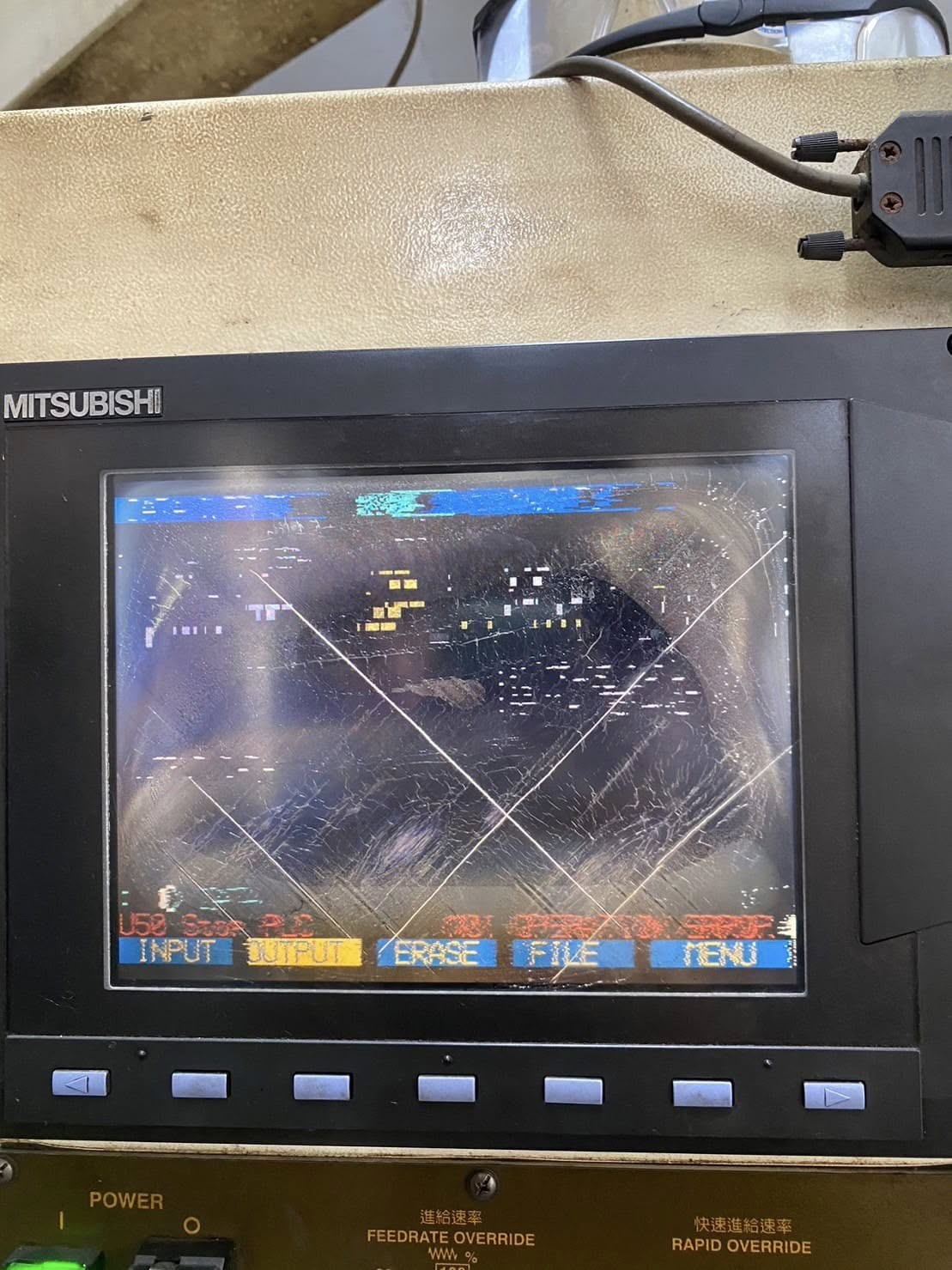 งานเปลี่ยนจอ LCD CONTROLLER MITSUBISHI