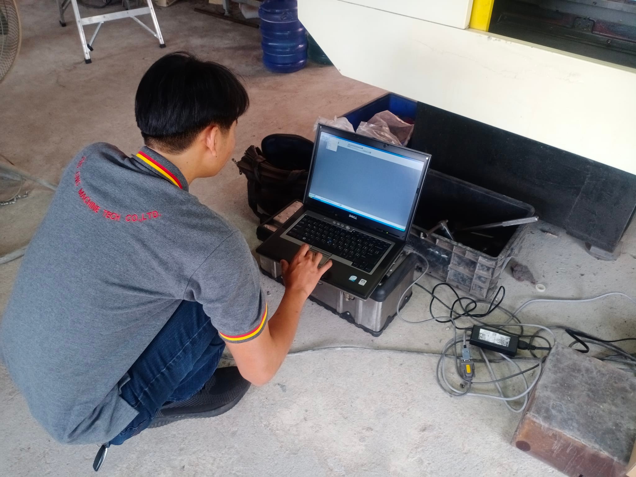 ติดตั้ง USB DNC อีกตัว FANUC ROBODRILL