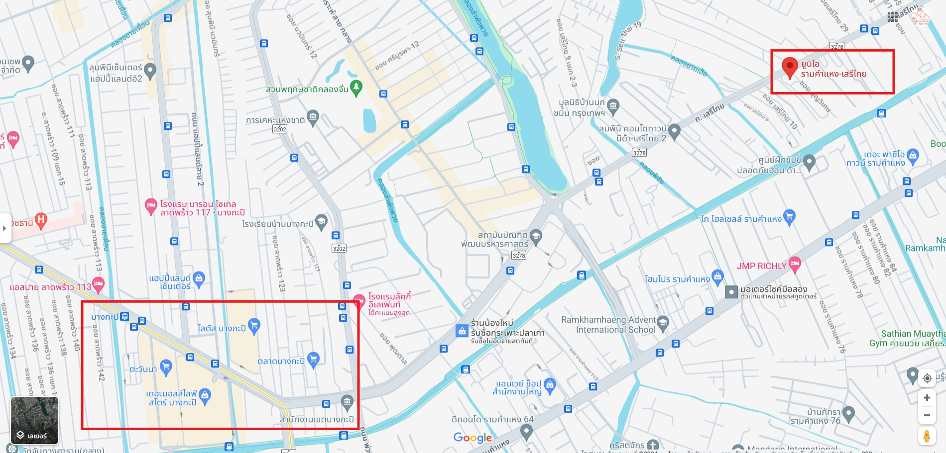 ปล่อยเช่าคอนโด Unio Ramkhamhaeng - Serithai (ยูนิโอ รามคำแหง - เสรีไทย) - Studio 1ห้องน้ำ - ใกล้ เดอะมอลล์บางกะปิ - ขนาดห้อง 23 ตรม. ชั้น 6 ตึก C