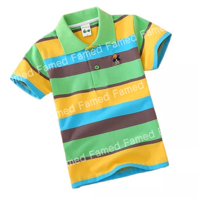 เสื้อคอปกเด็ก ผ้านุ่ม งานดี ส่งในไทย ลายใหม่