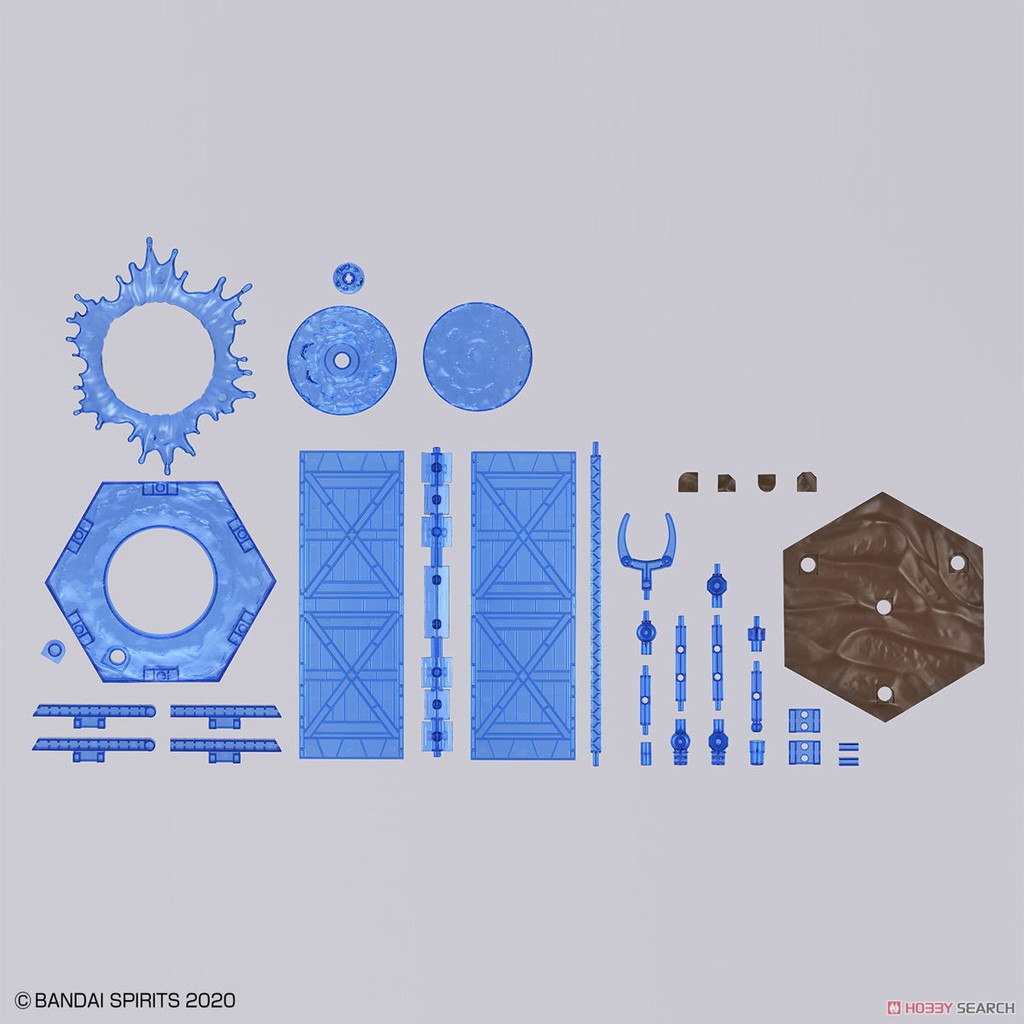 Bandai CUSTOMIZE SCENE BASE (WATER FIELD VER.) 4573102609250