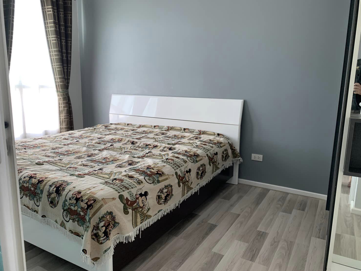 ให้เช่าคอนโด The Key Wutthakat (เดอะ คีย์ วุฒากาศ) - ตกแต่งเฟอร์ครบทาสีใหม่มีเครื่องซักผ้า - การเดินทาง: ใกล้ รถไฟฟ้า BTS วุฒากาศ