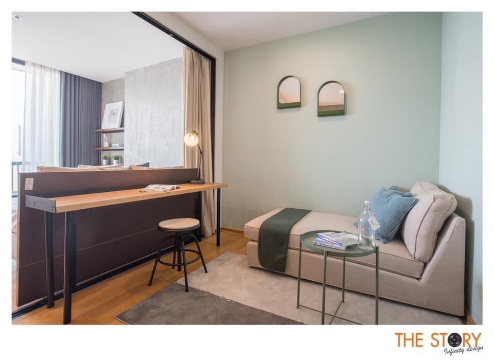 ปล่อยเช่าคอนโด Noble Revo Silom (โนเบิล รีโว สีลม) - 1ห้องนอน 1ห้องน้ำ 1ห้องนั่งเล่น - ใกล้ BTS สุรศักดิ์ - ขนาดห้อง 34 ตรม. ชั้น 18