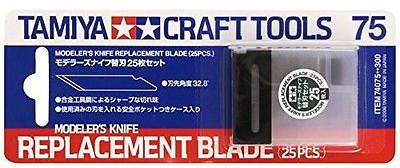 74075 Modeler's Knife Replacement Blade (25pcs.) ใบมีด