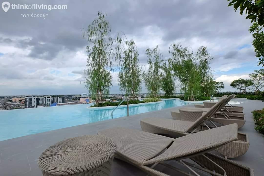 ปล่อยเช่าคอนโด The Base Saphanmai (เดอะ เบส สะพานใหม่) - Studio 1ห้องครัว 1ห้องน้ำ 1ห้องนั่งเล่น - ใกล้ BTS สายหยุด / ม.เกษตร ศรีปทุม - ขนาดห้อง 30 ตรม. ชั้น 7 มีเครื่องซักผ้า