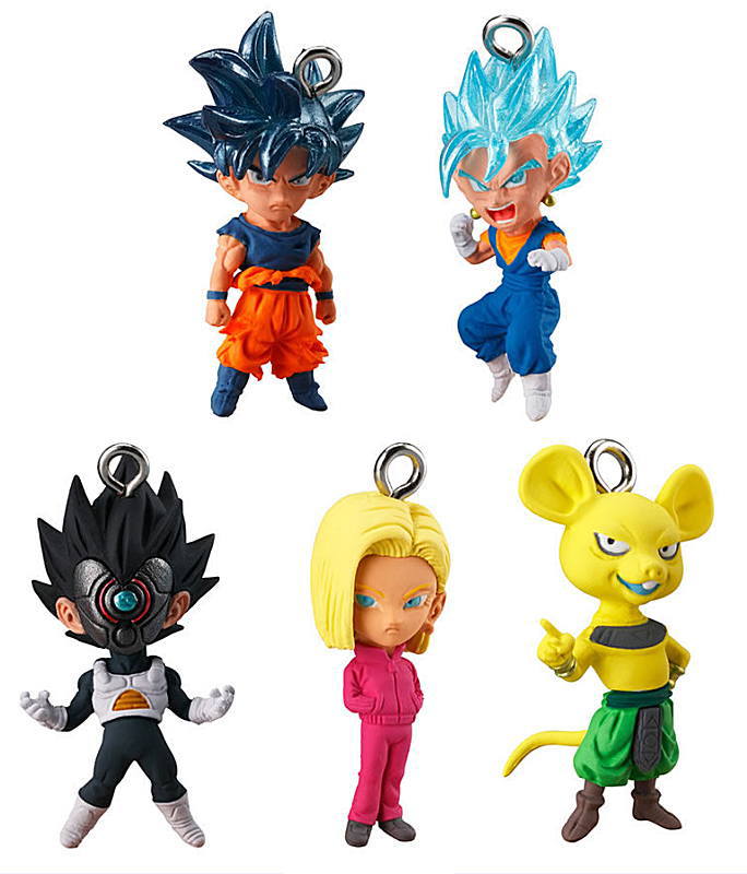 (เหลือ 1 ชิ้น รอเมล์ฉบับที่2 ยืนยัน ก่อนโอน) พวงกุญแจ DRAGON BALL SUPER UDM THE BEST 27 ครบ set 5 แบบ