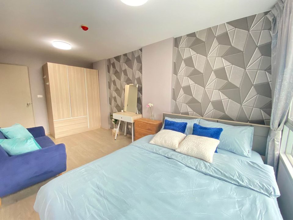 ปล่อยเช่า Elio Del Ray (เอลลิโอ เดลเรย์) สุขุมวิท 64 - โซนพื้นที่ BTS ปุณณวิถี 1ห้องนอน 1ห้องน้ำ - ขนาดห้อง 34 ตรม. ชั้น 5 ตึก H - ให้เช่า 14,000 ต่อเดือน