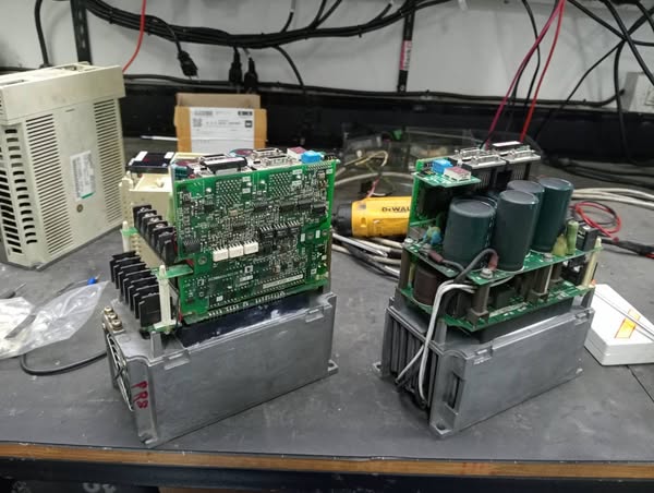ซ่อม MITSUBISHI MDS-B-SVJ2-20 SERVO DRIVE 2Kw.