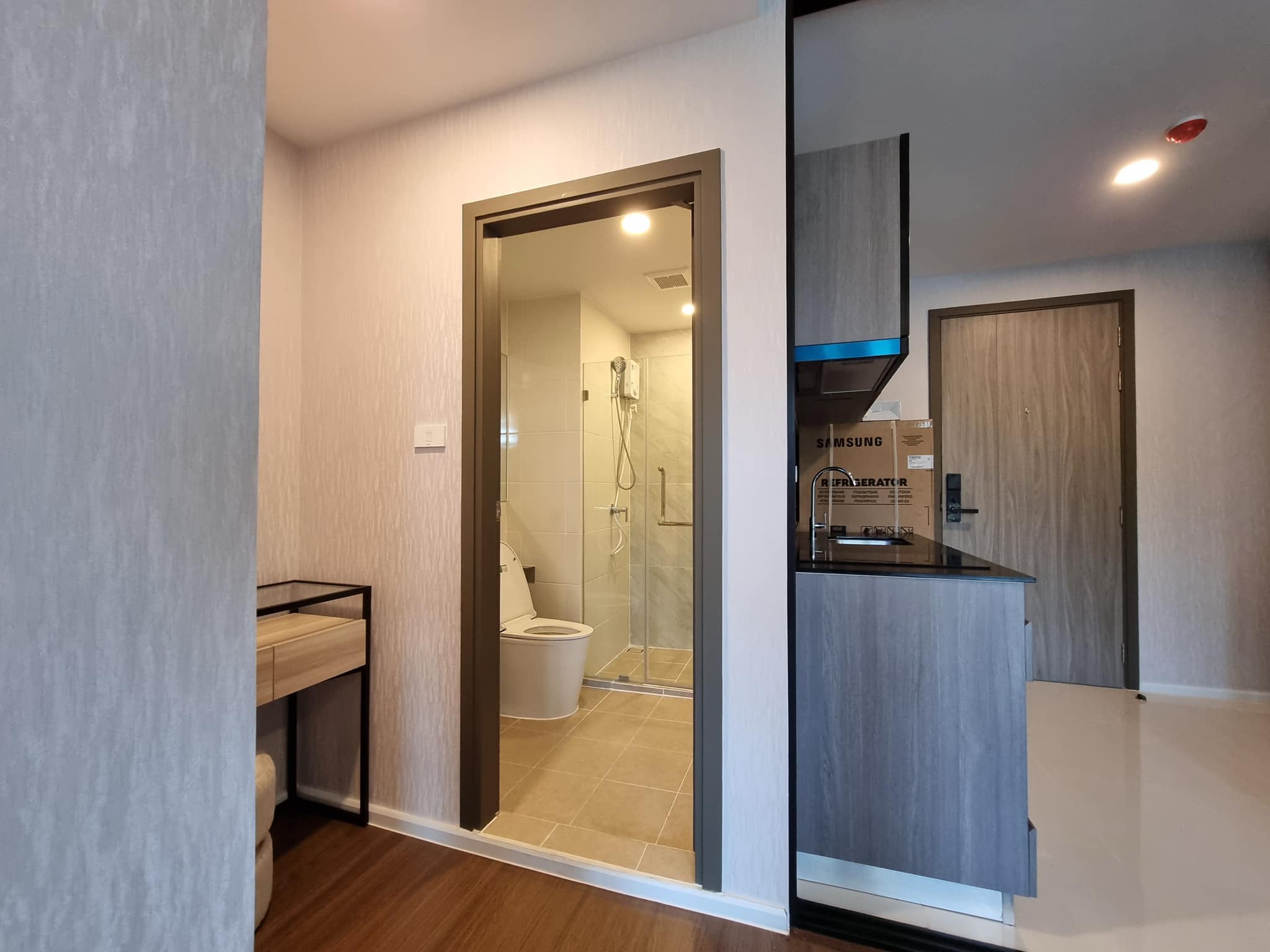 ปล่อยเช่าคอนโด ดิ ออริจิ้น รัชดา - ลาดพร้าว : The Origin Ratchada - Ladprao - โซนพื้นที่ MRT ลาดพร้าว - 1ห้องนอน 1ห้องน้ำ 1ห้องนั่งเล่น - ขนาดห้อง 27 ตรม. ชั้น 2