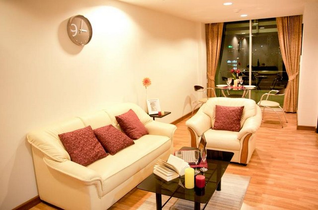 The Kris Ratchada 17 ให้เช่าห้องใหญ่ชั้น7เฟอร์ครบ