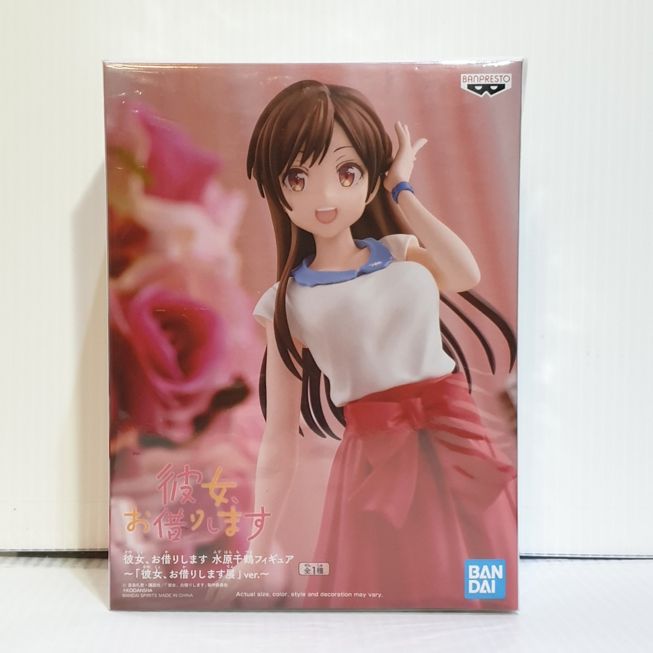 (เหลือ1ชิ้น ทักแชทก่อนโอน)4983164179408 rent-a-girlfriend chizuru mizuhara figure [rent-a-girlfriend exhibition] ver.