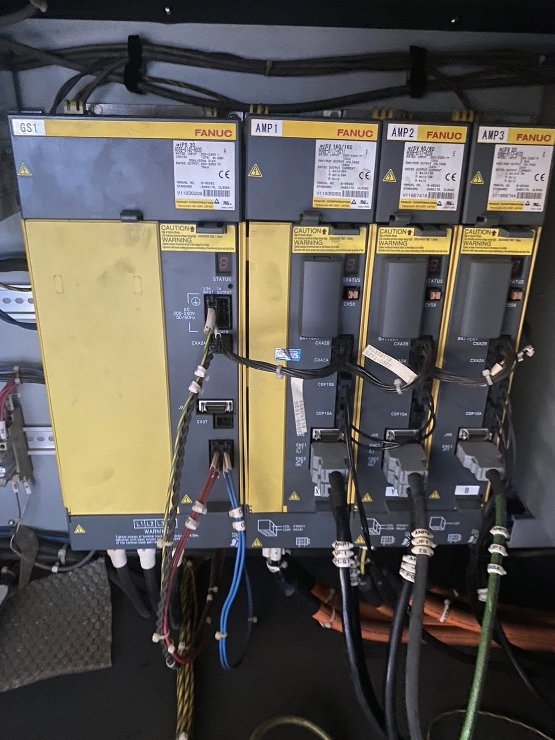AMADA CNC LASER ซ่อม SERVO DRIVE