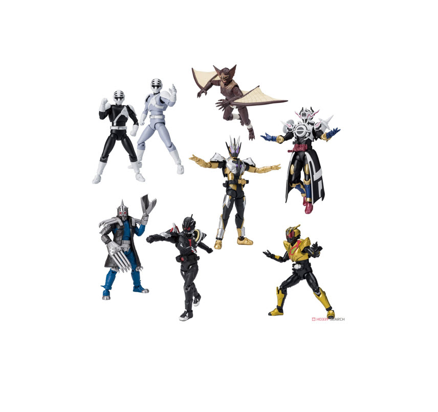 4549660819929 (set7) shodo-o kamen rider 9 ได้ครบ 7 แบบ