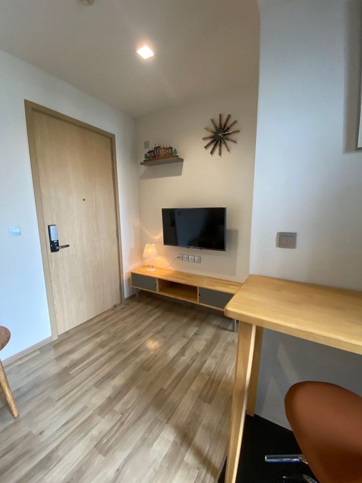 ให้เช่าห้องแบบ 1ห้องนอน 1ห้องน้ำ โซนพื้นที่ BTS หมอชิต MRT จตุจักร คอนโด THE LINE Jatujak - Mochit (เดอะ ไลน์ จตุจักร - หมอชิต) High Rise ขนาดห้อง 27 ตรม. ชั้น 8