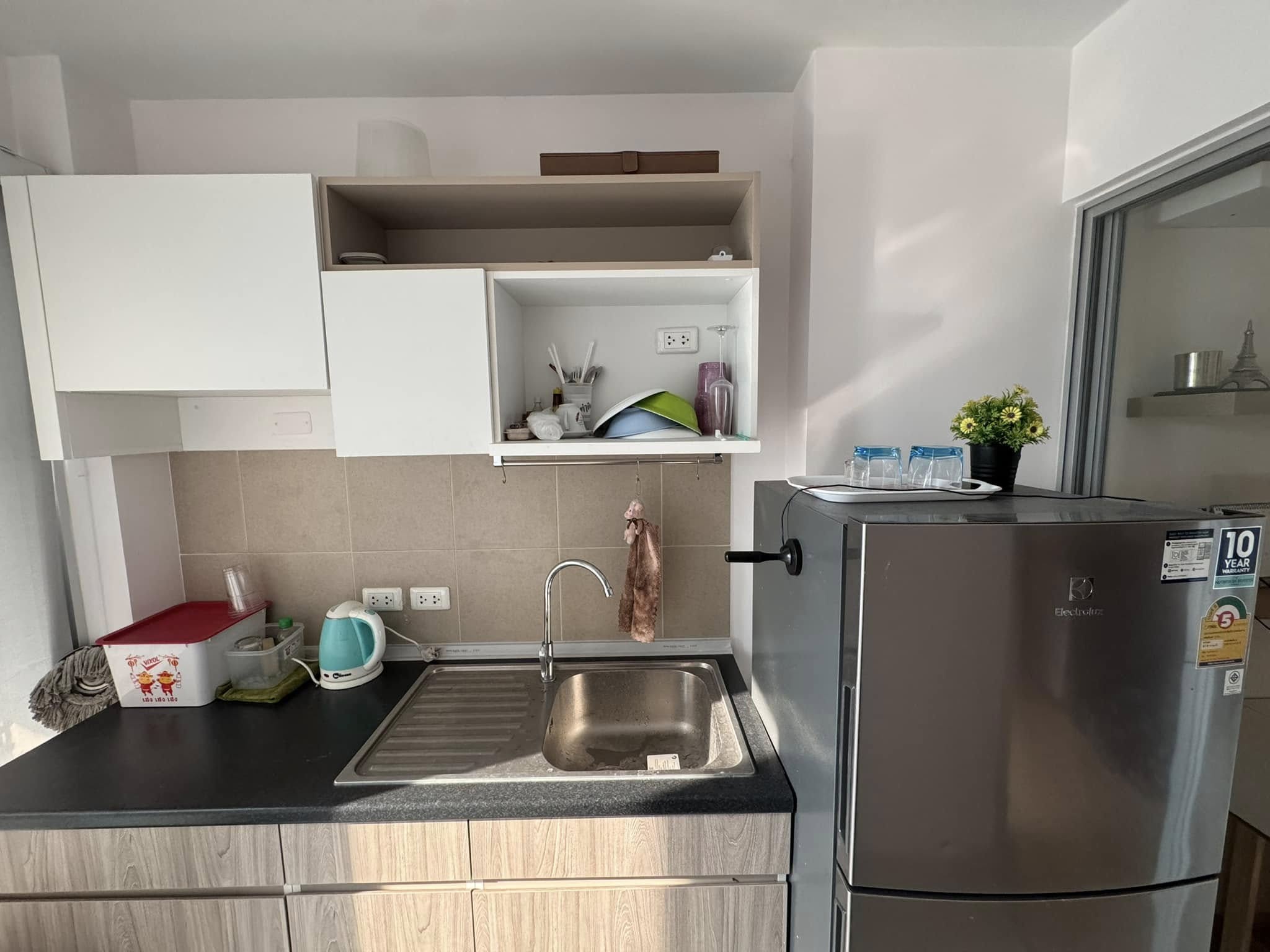 ปล่อยเช่า Supalai Park Talat Phlu Station (ศุภาลัย ปาร์ค สถานีตลาดพลู) - โซนพื้นที่ BTS ตลาดพลู 1ห้องนอน 1ห้องน้ำ - ขนาดห้อง 36.5 ตรม. ชั้น 6 - ให้เช่า 11,000 ต่อเดือน