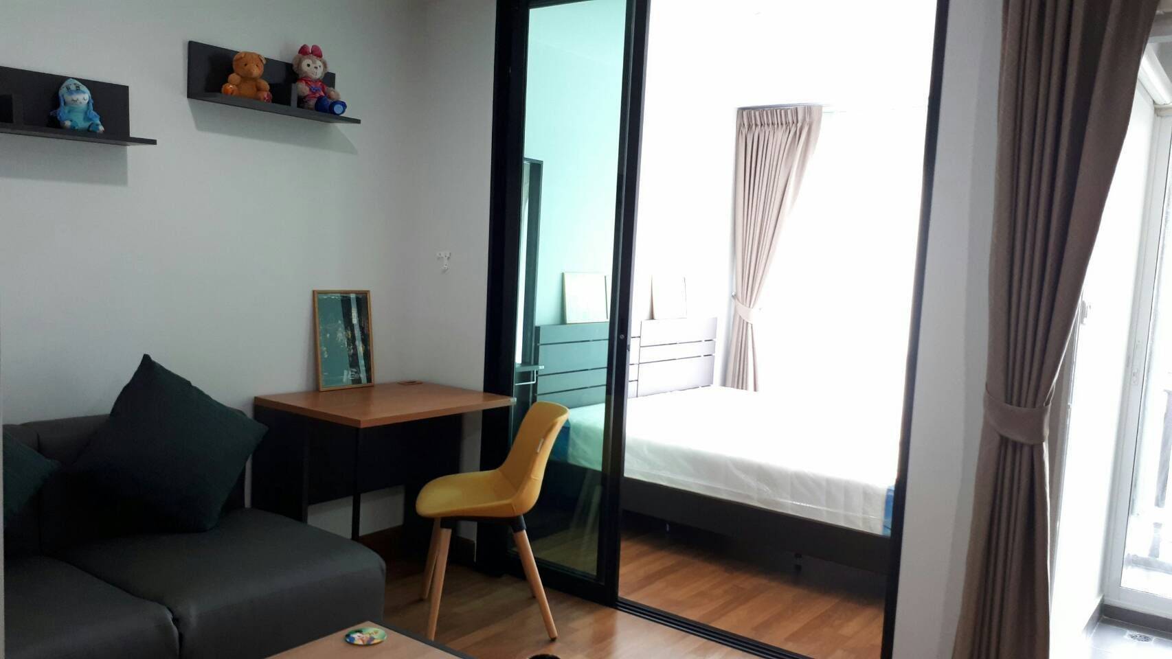 ปล่อยเช่าคอนโด Regent Home Sukhumvit 81 (รีเจ้นท์ โฮม สุขุมวิท 81) - 1ห้องนอน 1ห้องน้ำ 1ห้องนั่งเล่น 1ห้องครัว - ใกล้ BTS อ่อนนุช - ขนาดห้อง 28 ตรม. ชั้น 8 ตึก A