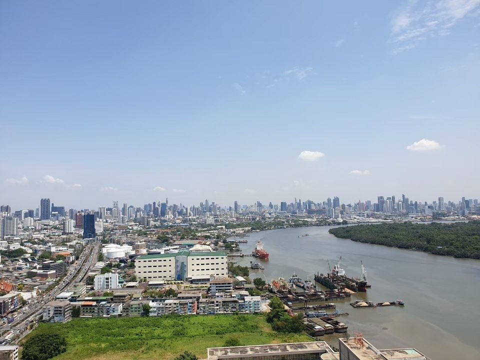 ปล่อยเช่าคอนโด Supalai Prima Riva (ศุภาลัย พรีมา ริวา) พระราม 3 - 1ห้องนอน 1ห้องน้ำ 1ห้องนั่งเล่น - ขนาดห้อง 63 ตรม. ชั้น 35 - ให้เช่า 22,000 ต่อเดือน สัญญาขั้นต่ำ 1 ปี