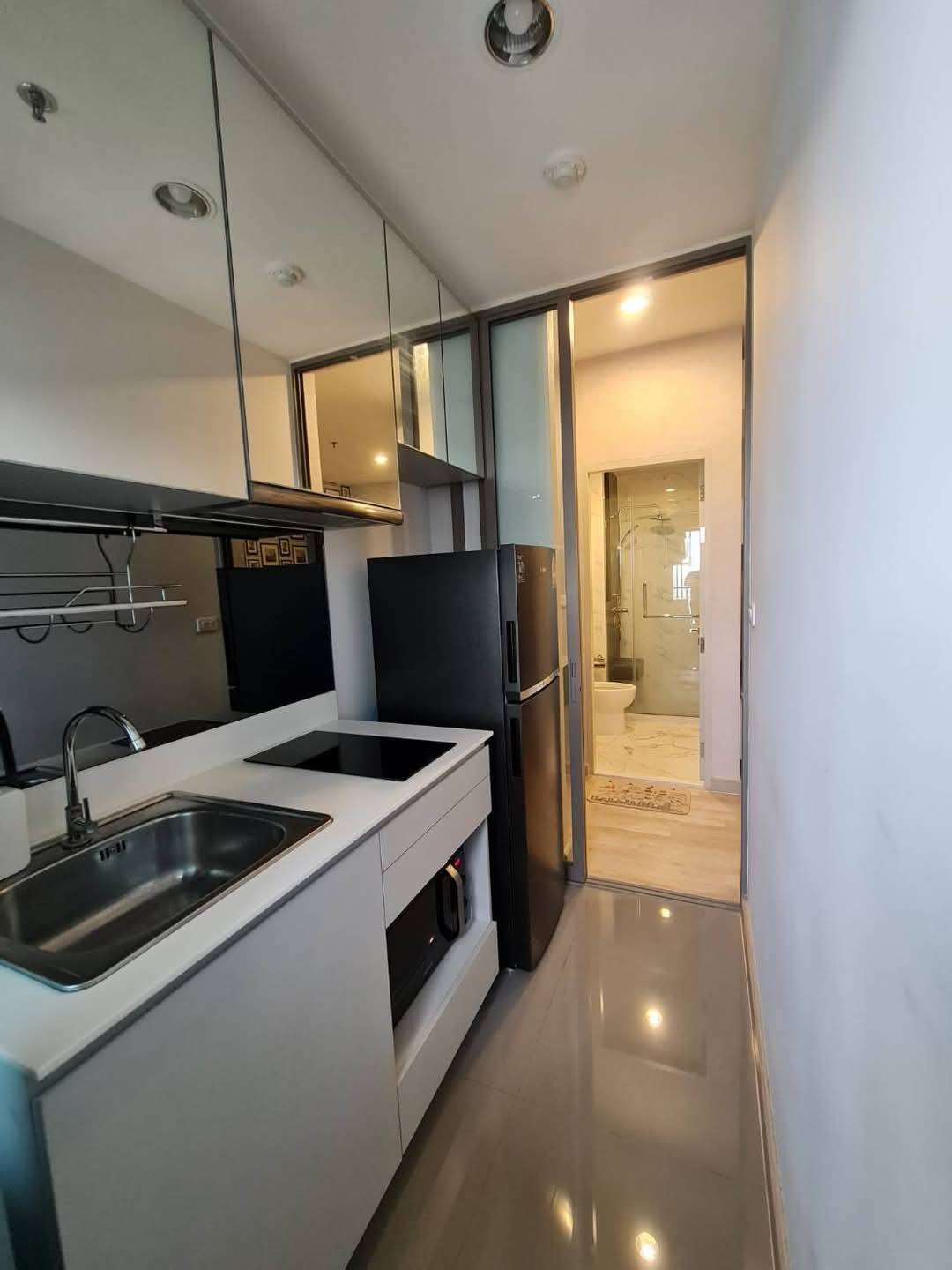 ให้เช่าห้องแบบ 1ห้องนอน 1ห้องน้ำ 1ครัวแยก โซนพื้นที่ MRT เตาปูน คอนโด Niche Pride Taopoon-Interchange (นิช ไพรด์ เตาปูน-อินเตอร์เชนจ์) ขนาดห้อง 28 ตรม. ชั้น 26