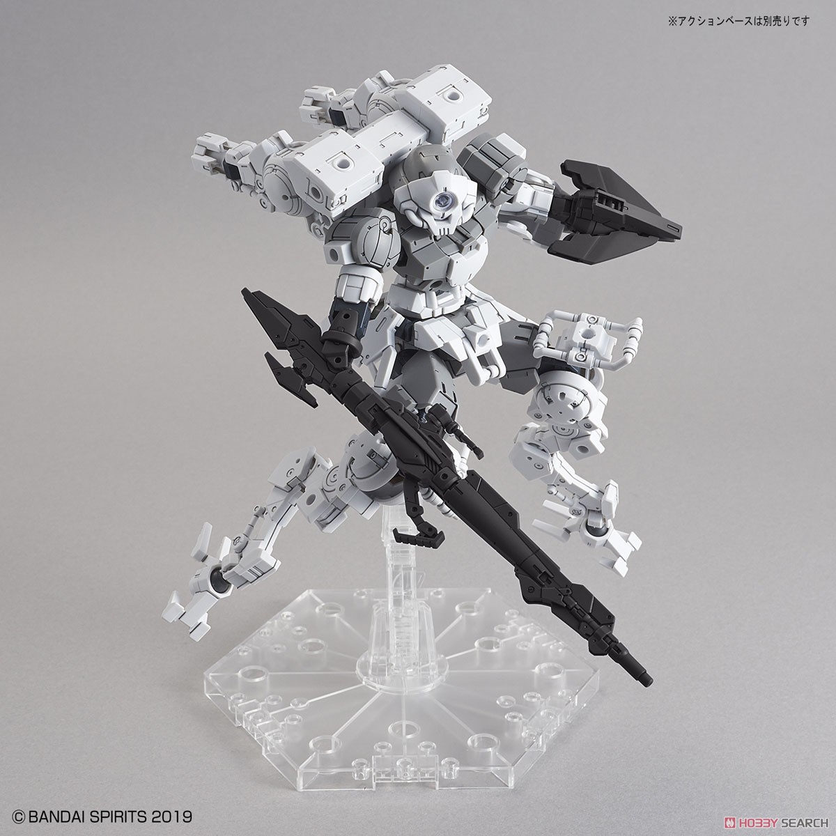 Bandai 4573102588715 30MM 1/144 BEXM-15 PORTANOVA(SPACE TYPE)[GRAY]