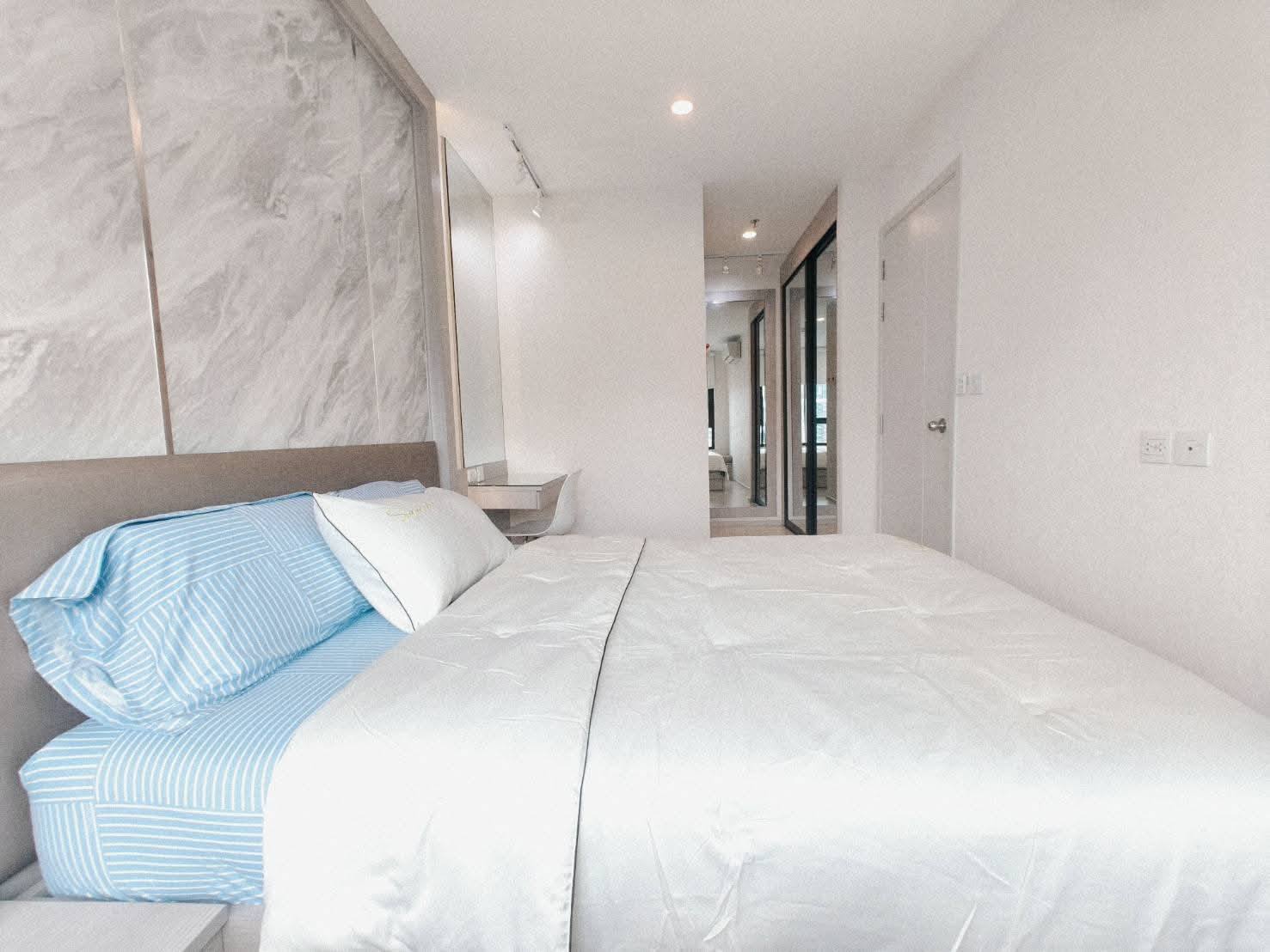 ให้เช่าคอนโด Life Asoke (ไลฟ์ อโศก) โซน รถไฟฟ้า MRT เพชรบุรี / มศว 2ห้องนอน / 2ห้องน้ำ ขนาดห้อง 55 ตรม. ชั้น 20