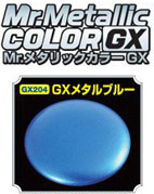 4973028033359 mr.hobby GX-204 Mr.metalic GX metal blue 18ml.