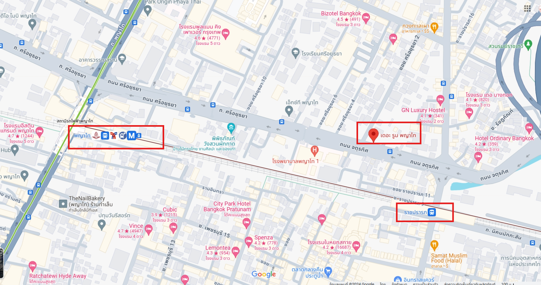 ปล่อยเช่าคอนโด The Room Phayathai (เดอะ รูม พญาไท) - 1ห้องนอน 1ห้องน้ำ 1ห้องนั่งเล่น - ใกล้ BTS พญาไท Airport Link ราชปรารภ - ขนาดห้อง 37 ตรม. ชั้น 16 / 21