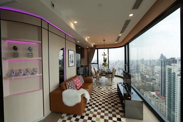 ให้เช่า Ashton Asoke (แอชตัน อโศก) 3 ห้องนอน 3 ห้องน้ำ 3 ที่จอดรถ มีเพียงห้องเดียวในตึก