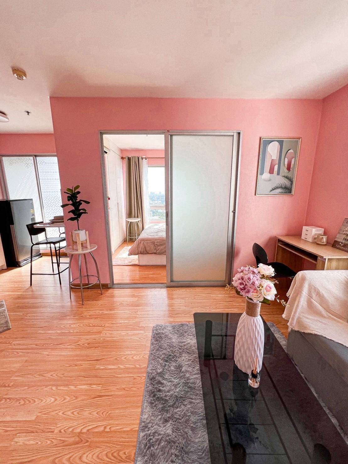 ให้เช่า เดอะ ทรัสต์ เรสซิเด้นซ์ ปิ่นเกล้า 1ห้องนอน ชั้น30 ตกแต่งพร้อมอยู่