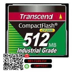 TransCend, CF200I, 512MB, Compact Flash,CF, (TS512MCF200I)