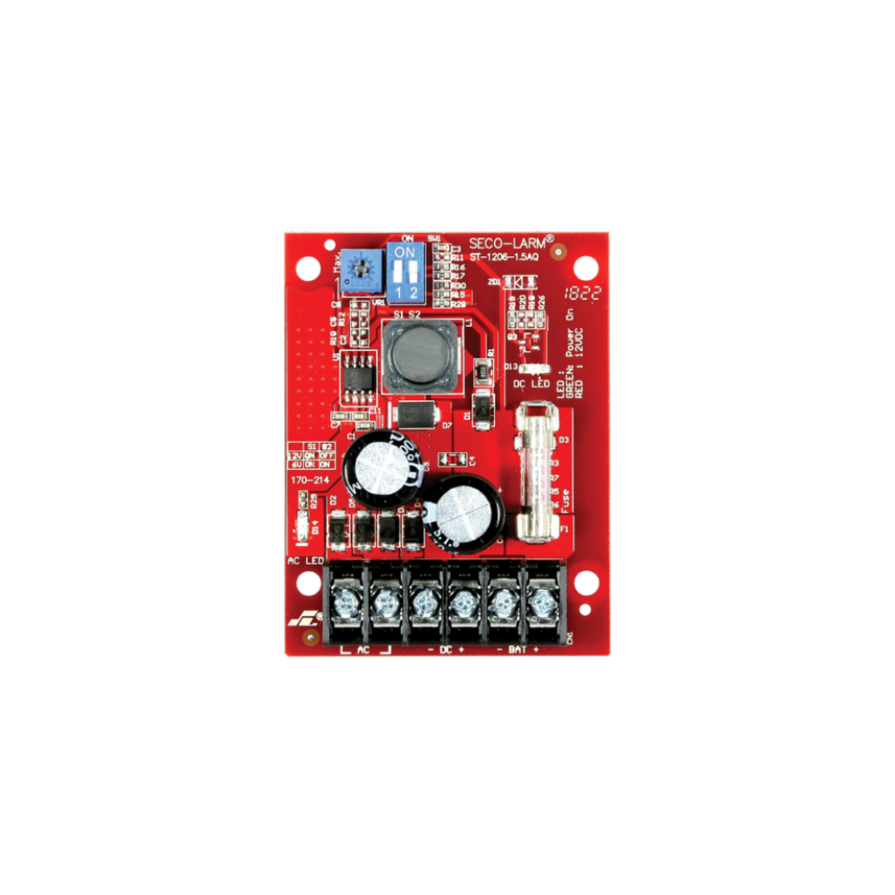 ST-1206-1.5AQ Power Charger Programable 6 & 12 VDC 1.5Amp