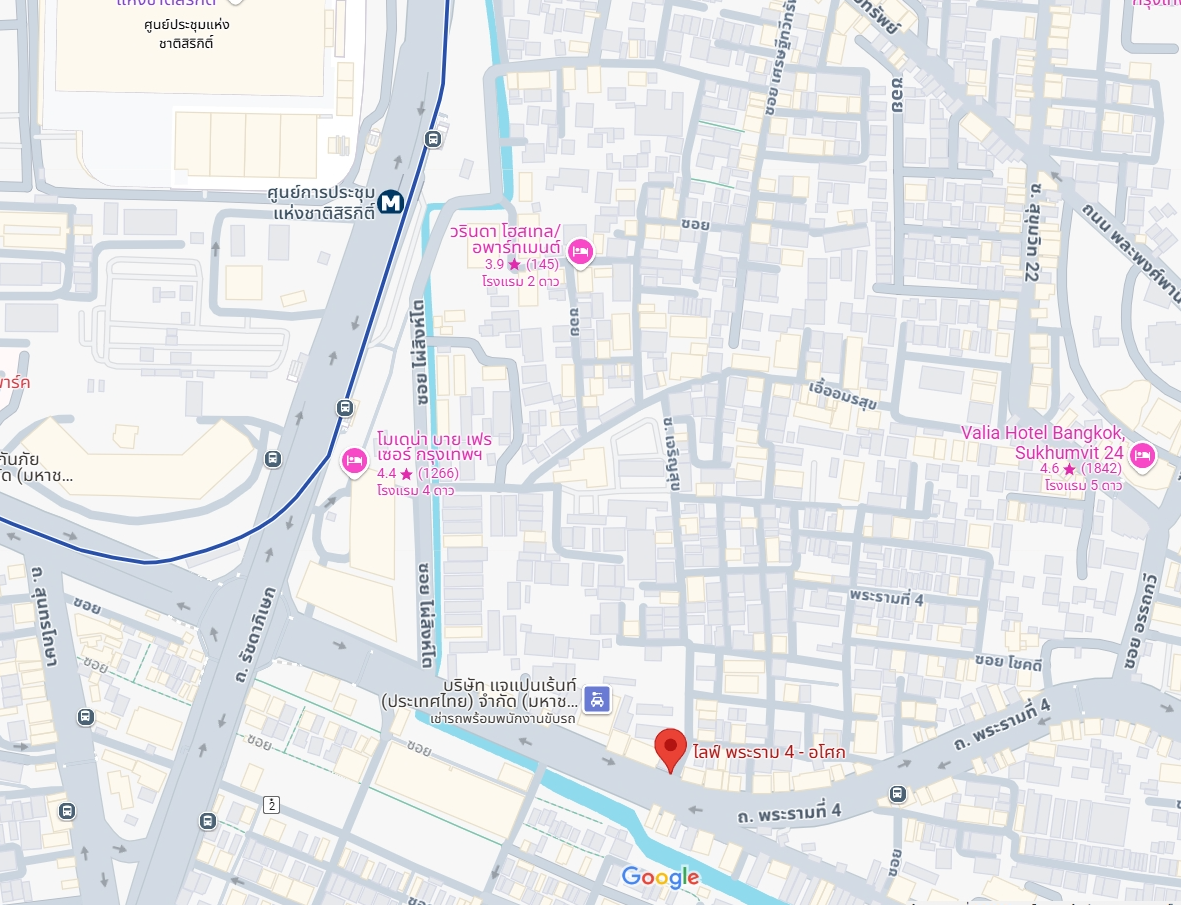 ให้เช่าคอนโด Life Rama 4-Asoke (ไลฟ์ พระราม 4 – อโศก) - โซนพื้นที่ MRT ศูนย์สิริกิติ์ - ห้องแบบ Duplex2ชั้น 1ห้องนอน 1ห้องน้ำ - ขนาดห้อง 40 ตรม. ชั้น 34