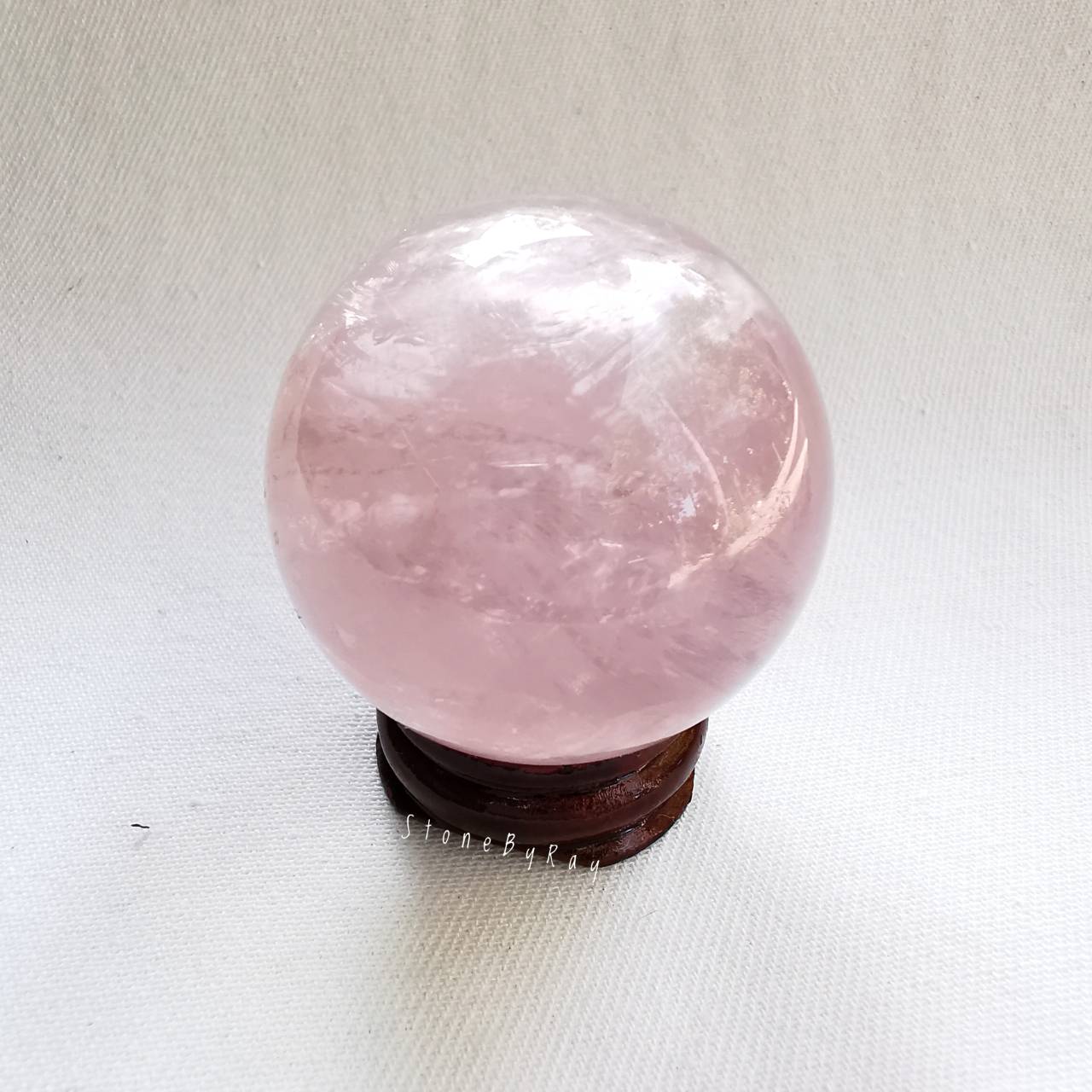 โรสควอตซ์ลูกกลม(Rose quartz)