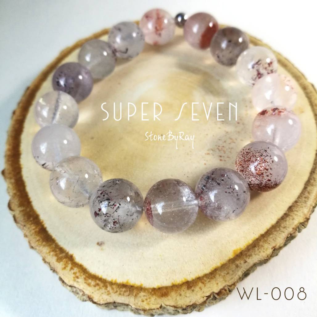 สร้อยข้อมือซุปเปอร์เซเว่น 12มิล(Super seven)