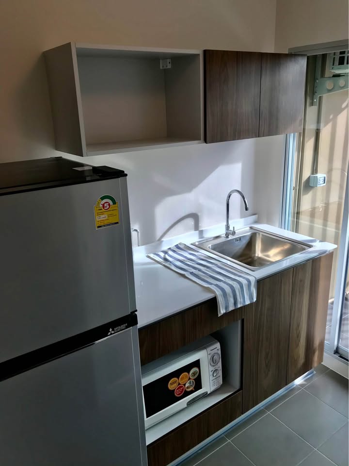 ปล่อยเช่าคอนโด Dcondo Tann Charan (ดีคอนโด ธาร จรัญฯ) โซน MRT บางขุนนนท์ / ศิริราช ห้องแบบ Studio / 1ห้องน้ำ ขนาดห้อง 27 ตรม. ชั้น 2 ตึก A