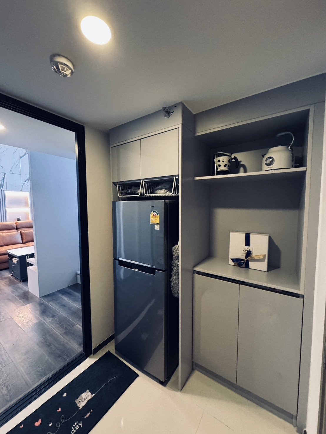 ให้เช่า (ไนท์บริดจ์ สเปซ รัชโยธิน) High Rise โซนพื้นที่ BTS พหลโยธิน 24 ห้องแบบ Duplex2ชั้น 25 1 ห้องนอน 1ห้องน้ำ