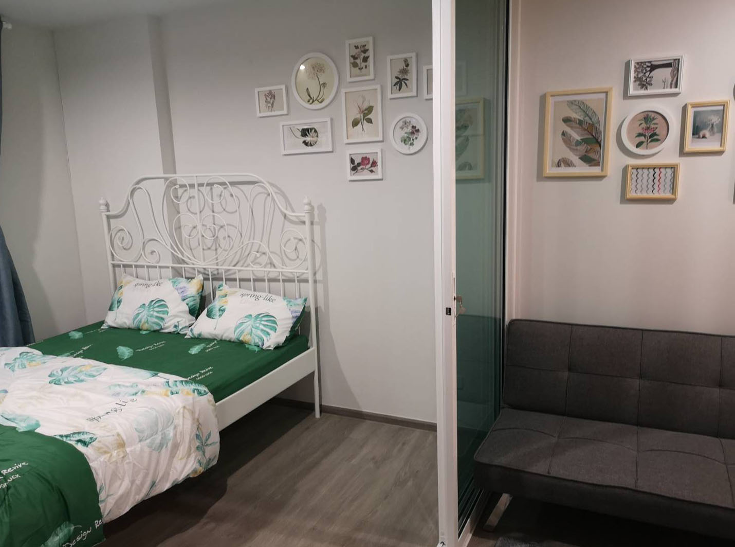 ให้เช่าห้องแบบ 1ห้องนอน 1ห้องน้ำ 1ครัวปิด โซนพื้นที่ BTS สะพานใหม่ คอนโด Reach Phahonyothin 52 (รีช พหลโยธิน 52) Low Rise ขนาดห้อง 30 ตรม.