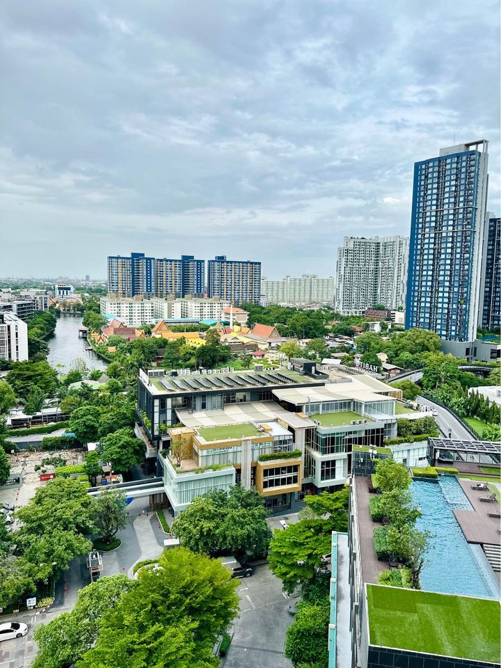 ปล่อยเช่าคอนโด The Base Park West Sukhumvit 77 (เดอะ เบส พาร์ค เวสต์ สุขุมวิท 77) - 1ห้องนอน 1ห้องน้ำ 1ห้องนั่งเล่น 1ห้องครัว - ใกล้ BTS อ่อนนุช - ขนาดห้อง 30 ตรม. ชั้น 15
