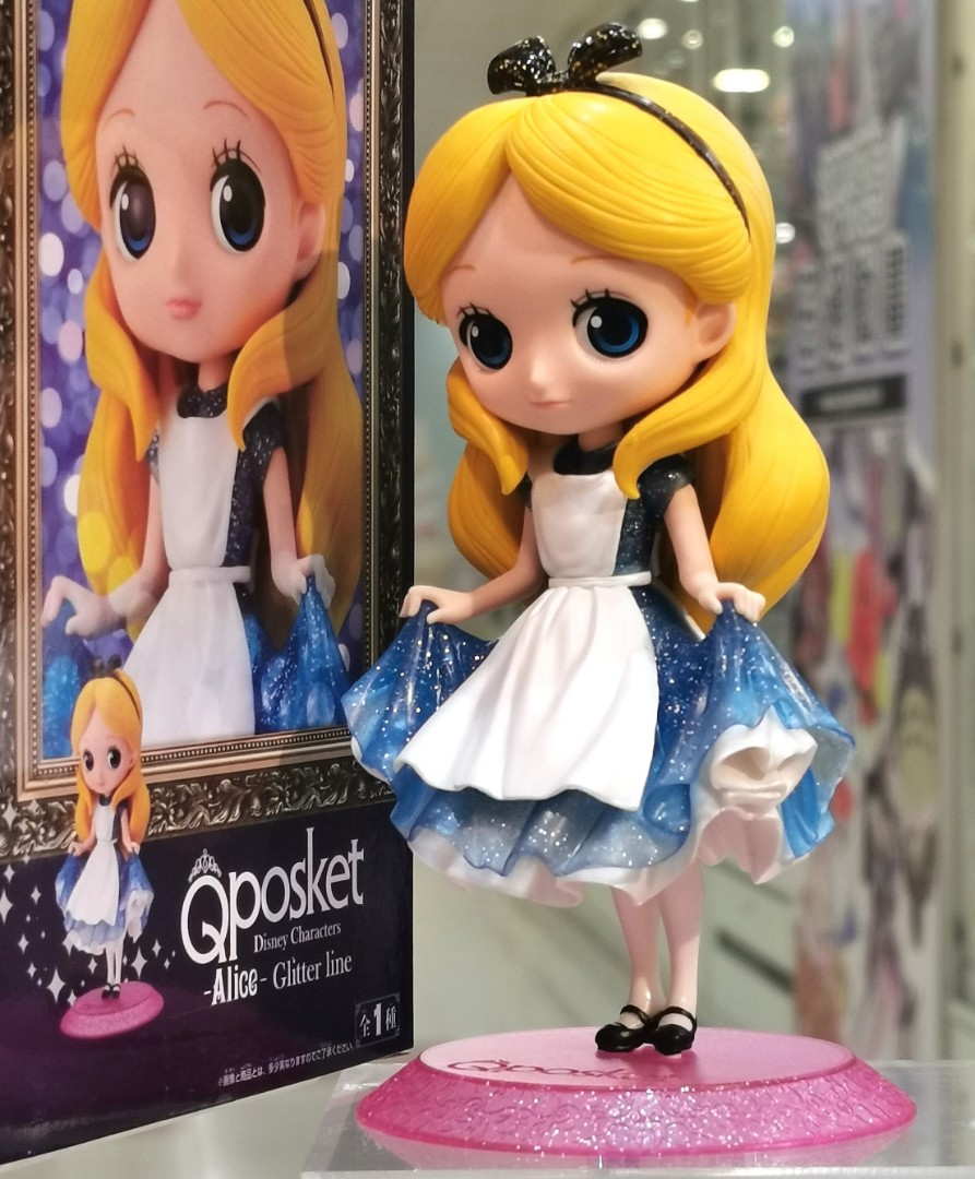 (มี1กรุณาแชทเพื่อยืนยันก่อนโอน)4983164164138 q posket disney characters -alice-glitter line