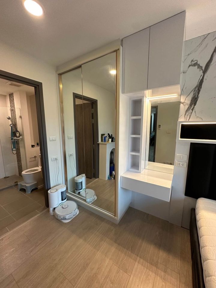 ปล่อยเช่าคอนโด เมโทรลักซ์ โรสโกลด์ พหลฯ-สุทธิสาร (Metro Luxe Rose Gold Phahol-Sutthisan) - 2ห้องนอน 2ห้องน้ำ 1ห้องครัว 1ห้องนั่งเล่น - ใกล้ BTSสะพานควาย - ขนาดห้อง 53 ตรม. ชั้น 8 ตึก A