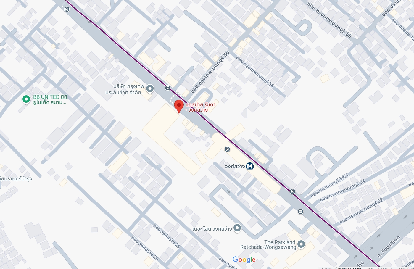 ปล่อยเช่าคอนโด Aspire Ratchada - Wongsawang (แอสปาย รัชดา - วงศ์สว่าง) - ใกล้ MRT วงศ์สว่าง - 1ห้องนอน 1ห้องน้ำ 1ห้องนั่งเล่น 1ห้องครัว - ขนาดห้อง 26 ตรม. ชั้น 21