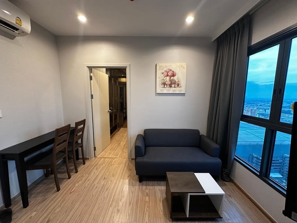 ให้เช่าคอนโด The Tree Hua mark Interchange (เดอะ ทรี หัวหมาก อินเตอร์เชนจ์) - โซนพื้นที่ MRT แยกลำสาลี ราม เดอะมอลล์ - ห้องแบบ 1ห้องนอน 1ห้องน้ำ - ขนาดห้อง 26 ตรม. ชั้น 25 ตึก D