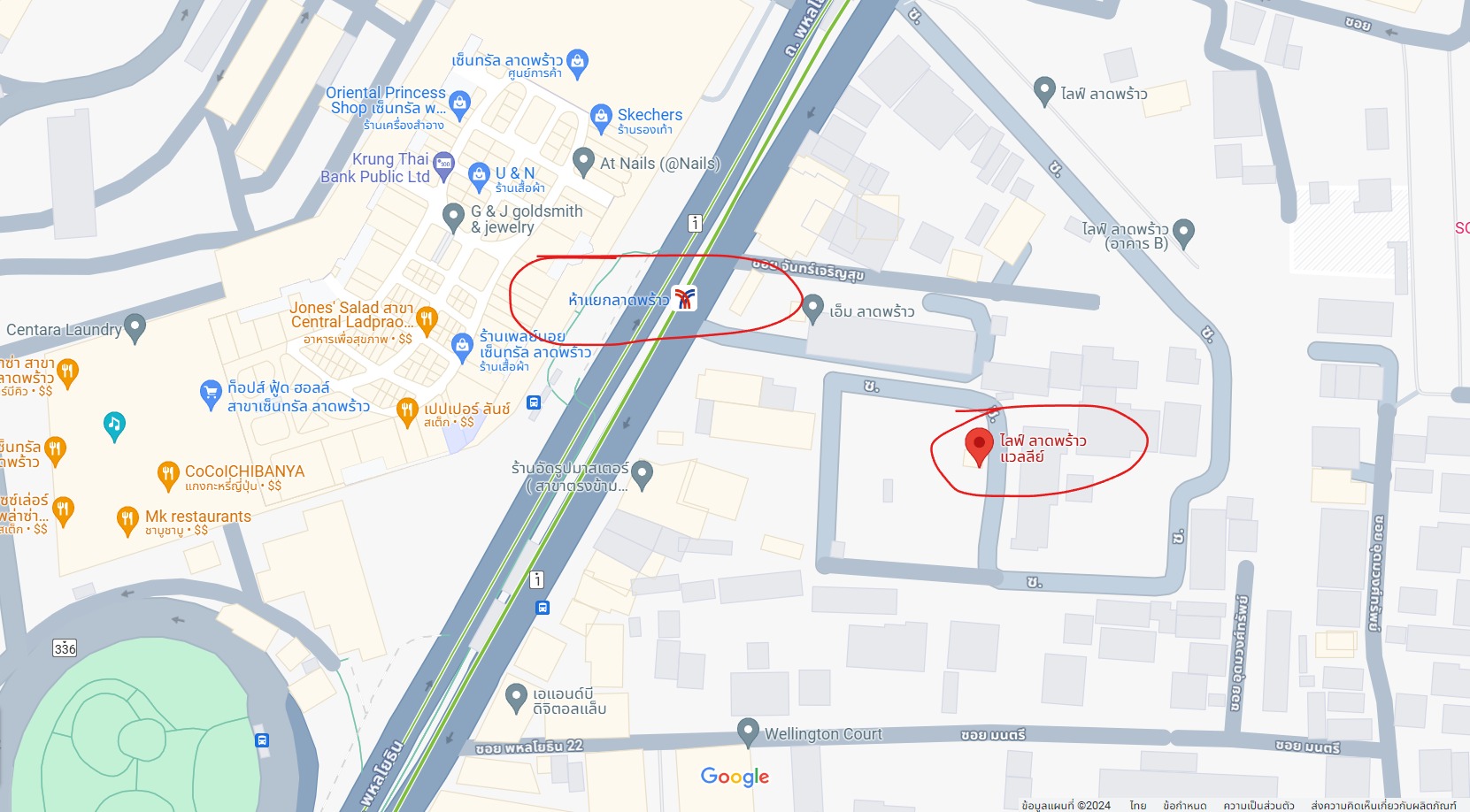 ปล่อยเช่าคอนโด Life Ladprao Valley (ไลฟ์ ลาดพร้าว แวลลีย์) - Studio 1ห้องน้ำ 1ห้องครัว - ใกล้ BTS ห้าแยกลาดพร้าว MRT พหลโยธิน - ขนาดห้อง 28.76 ตรม. ชั้น