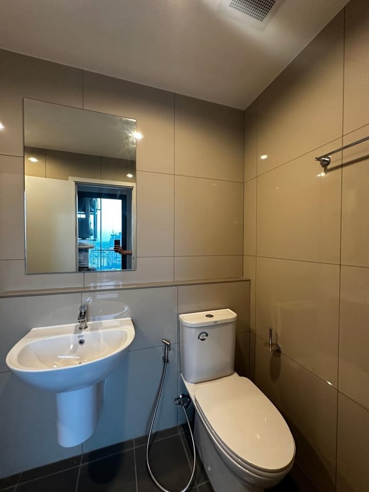 ให้เช่าคอนโด The Tree Hua mark Interchange (เดอะ ทรี หัวหมาก อินเตอร์เชนจ์) - โซนพื้นที่ MRT แยกลำสาลี ราม เดอะมอลล์ - ห้องแบบ 1ห้องนอน 1ห้องน้ำ - ขนาดห้อง 26 ตรม. ชั้น 25 ตึก D