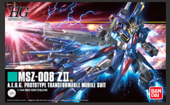 Bandai 4573102557568 hg1/144 186 msz-008 zII