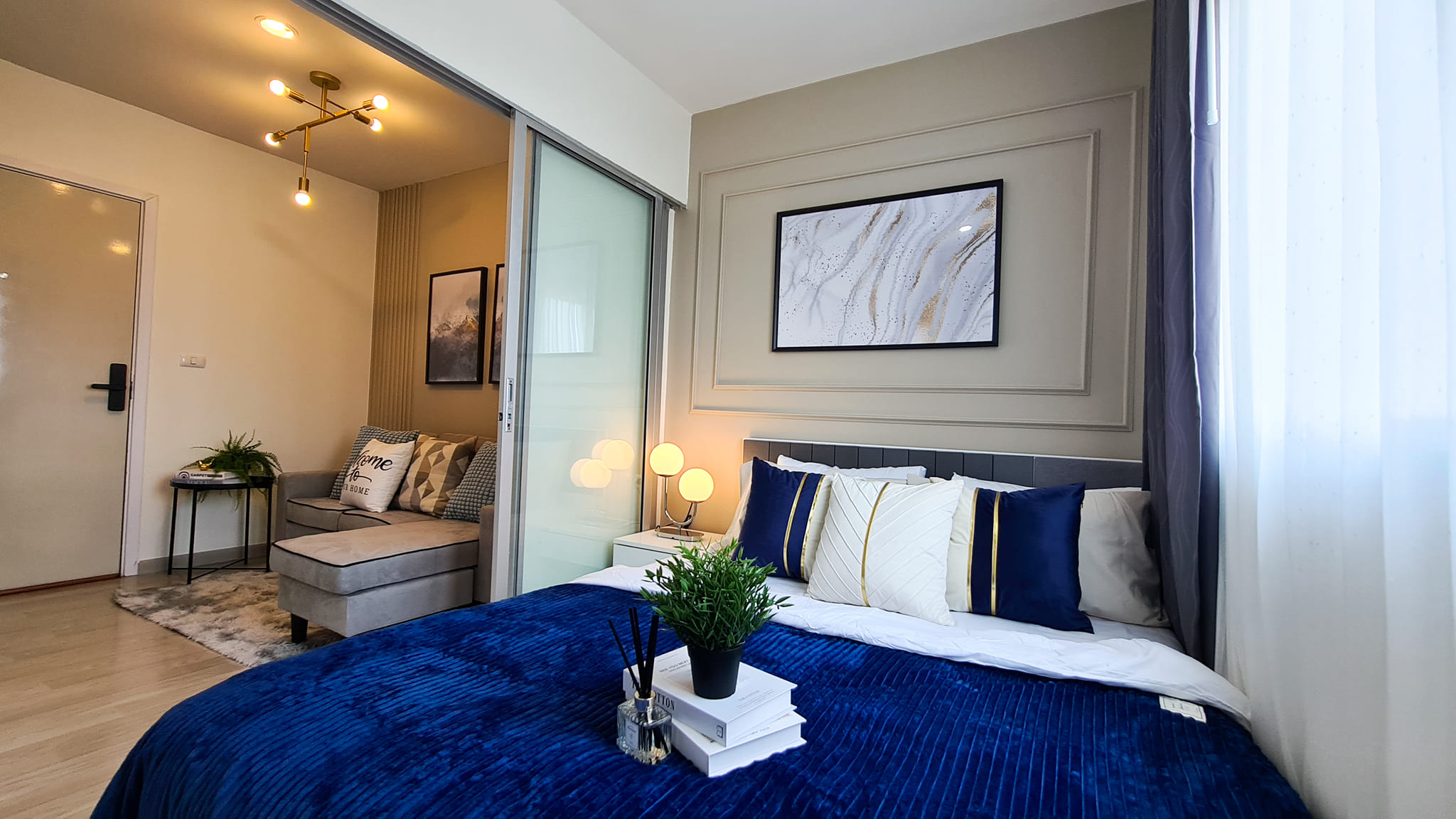 ขายห้องสวยตกแต่งใหม่อย่างดีวิวโล่งสอบถามแอด Line ID : Smile-easy ที่ เดอะ ไพรเวซี่ ลาดพร้าว - เสนา