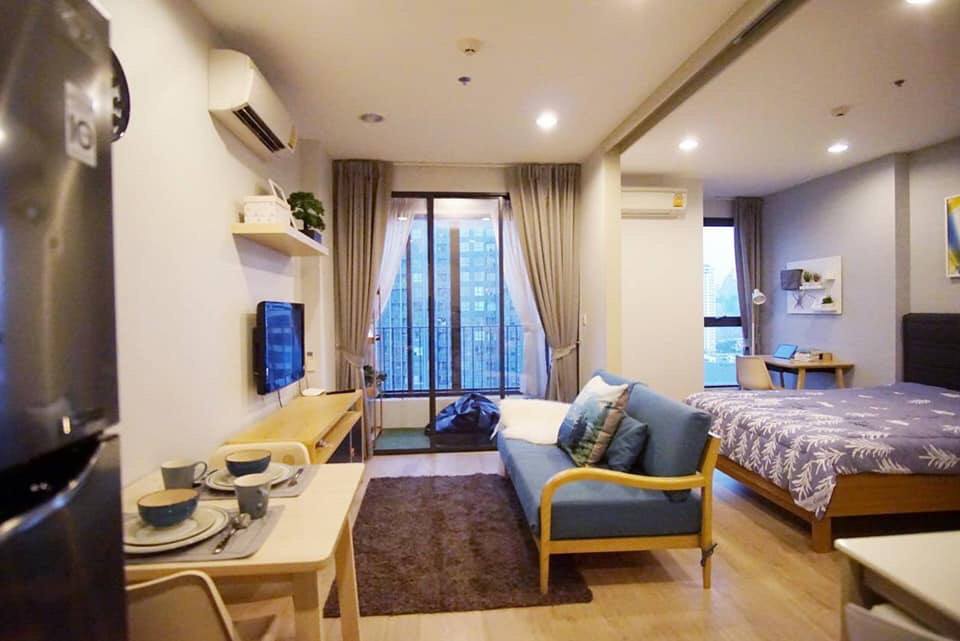 คอนโด IDEO Q Ratchathewi (ไอดีโอ คิว ราชเทวี) High Rise โซนพื้นที่ BTS ราชเทวี ให้เช่าห้องแบบ 1ห้องนอน 1ห้องน้ำ ขนาดห้อง 35 ตรม. ชั้น 23
